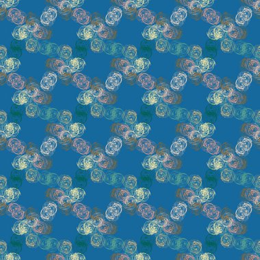 Soyut geometrik renkli seamless modeli, arka plan