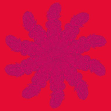 Stil zentangle yeni simetrik mandala doodle ile sanat esin kaynağı oldu. Duvar kağıdı, desen dolgularını, web sayfaları, yüzey dokuları için dekoratif nesne-ebilmek var olmak kullanılmış.