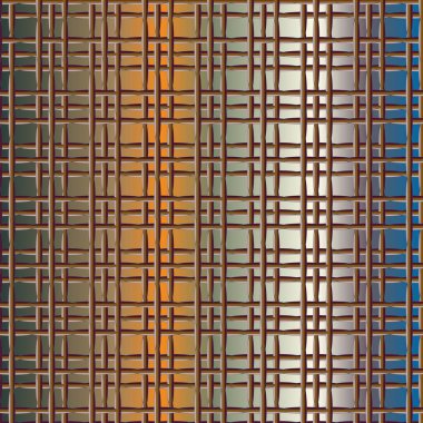 Metal ızgara Dikişsiz desen vektör çizim.