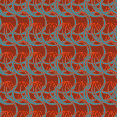 Soyut geometrik renkli seamless modeli, arka plan