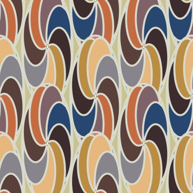 soyut geometrik renk desenli vektör çizimi