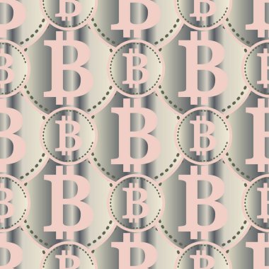 bitcoins parlak parlak pahalı sikkeleri ile Seamless modeli 