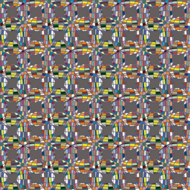 Renk seamless modeli ile işbirliği dünya küre.