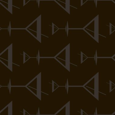 Tropik kokteyller renkli seamless modeli