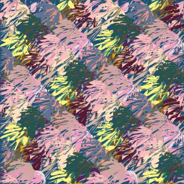 Soyut geometrik renkli seamless modeli, arka plan