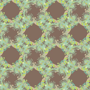 Soyut seamless modeli el yapımı doodle ile yeni tasarım çalışmaları için