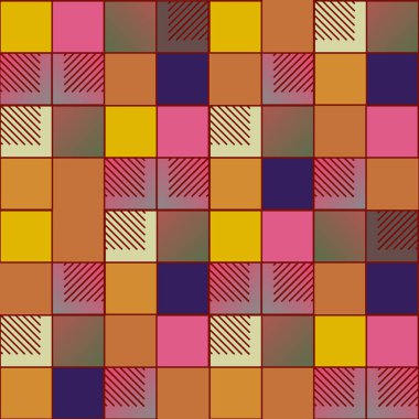 soyut geometrik renksiz desen