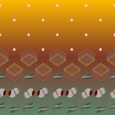 kiraz seamless modeli. Tekstil Ambalaj ve duvar kağıtları için iyi.