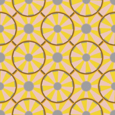 soyut geometrik renk desenli vektör çizimi