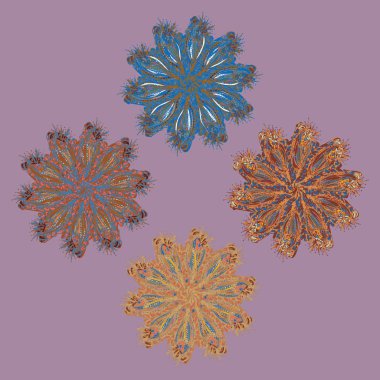 Stil zentangle yeni simetrik mandala doodle ile sanat esin kaynağı oldu. Duvar kağıdı, desen dolgularını, web sayfaları, yüzey dokuları için dekoratif nesne-ebilmek var olmak kullanılmış.