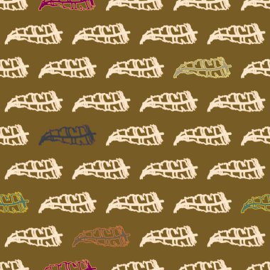 Tüyler, vektör çizim ile zemin 