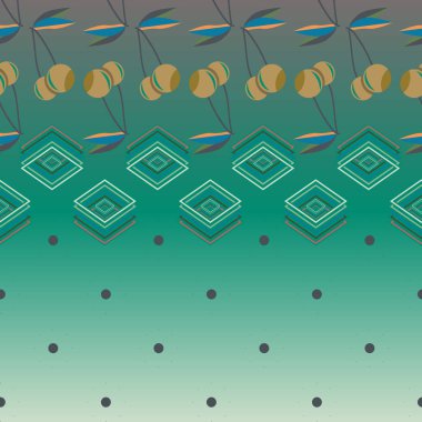 kiraz seamless modeli. Tekstil Ambalaj ve duvar kağıtları için iyi.