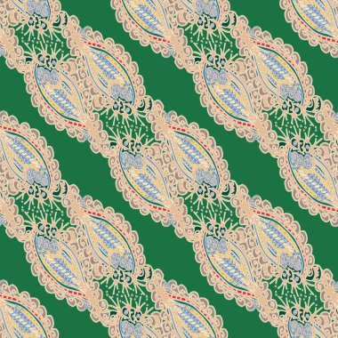 Soyut Dikişsiz renkli desen, vektör çizim