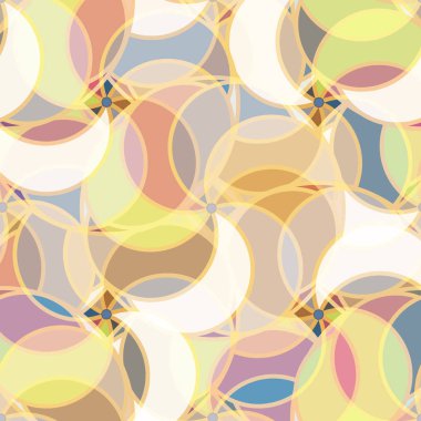 soyut geometrik renk desenli vektör çizimi