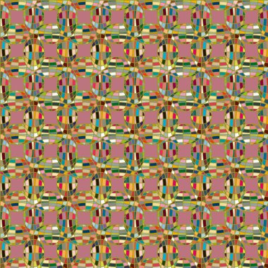 Renk seamless modeli ile işbirliği dünya küre.