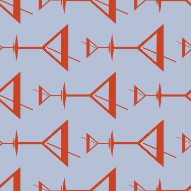 Tropik kokteyller renkli seamless modeli