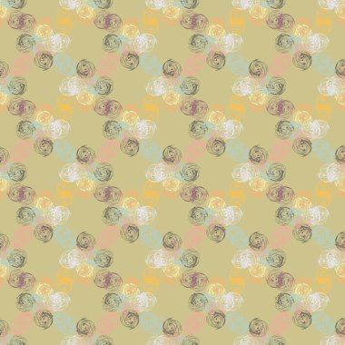 Soyut geometrik renkli seamless modeli, arka plan