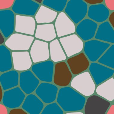 Memfis tarzı zemin. Geometrik seamless modeli. Yinelenen Dekorasyon yazdırma. Sorunsuz ilkel geometrik arka plan.