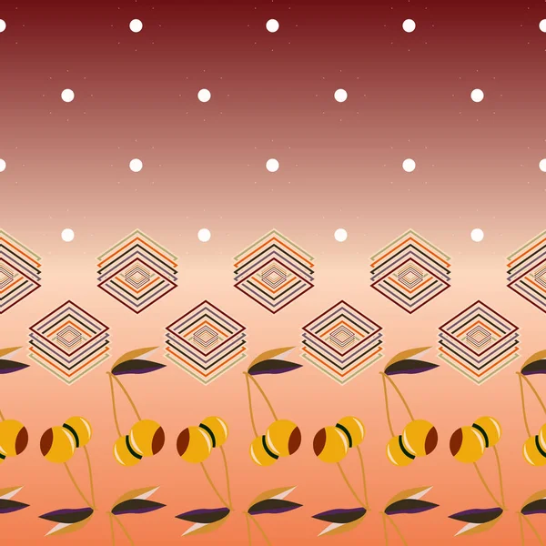 kiraz seamless modeli. Tekstil Ambalaj ve duvar kağıtları için iyi.