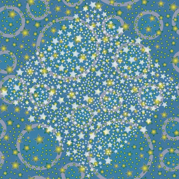 Arka plan için yıldız ile soyut geometrik renkli desen.