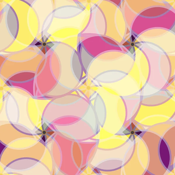 soyut geometrik renk desenli vektör çizimi