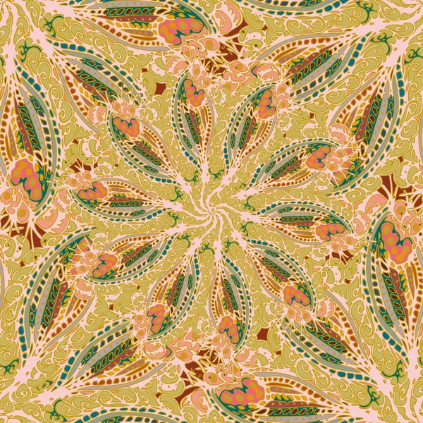 Soyut Dikişsiz renkli desen, vektör çizim