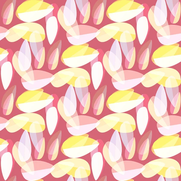 Parlak arka plan Dikişsiz desen çok renkli yapraklarda.