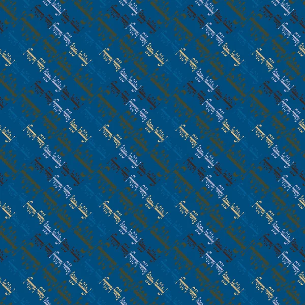 Arapça metin mutlu tatil çok renkli seamless modeli.