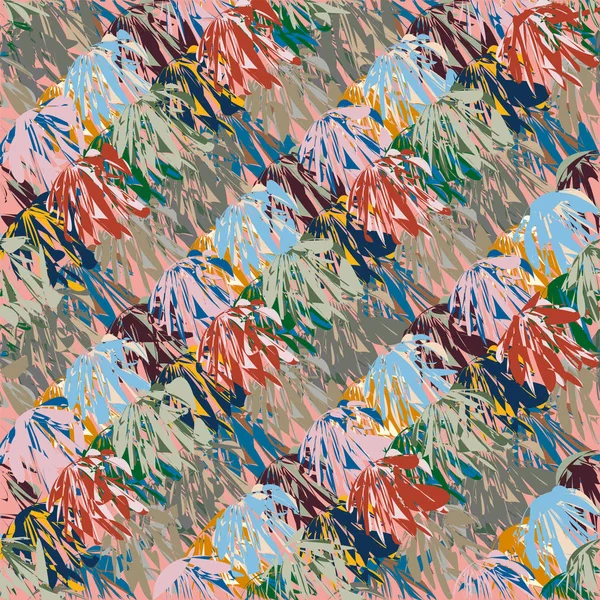 Soyut geometrik renkli seamless modeli, arka plan