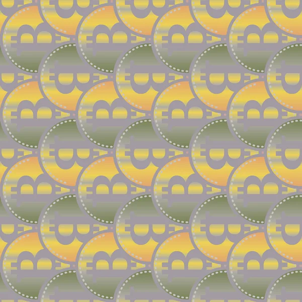 bitcoins parlak parlak pahalı sikkeleri ile Seamless modeli 