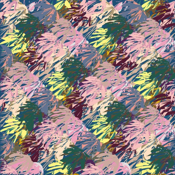 Soyut geometrik renkli seamless modeli, arka plan