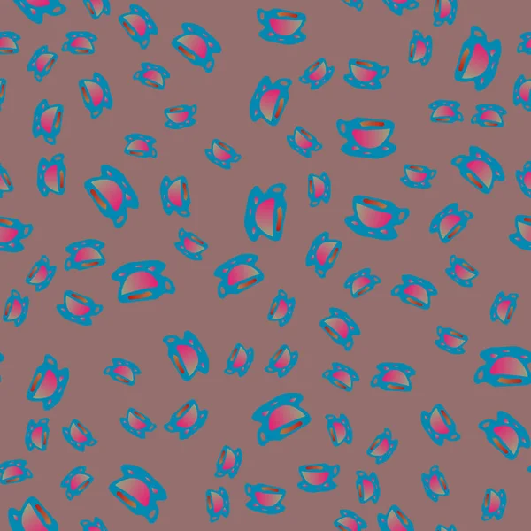 Kahve ya da çay Dikişsiz desen bardak.