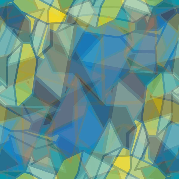 Abstract Geometrisch Kleurrijk Naadloos Patroon Voor Achtergrond — Stockvector