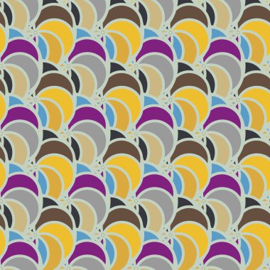 soyut geometrik renk desenli vektör çizimi