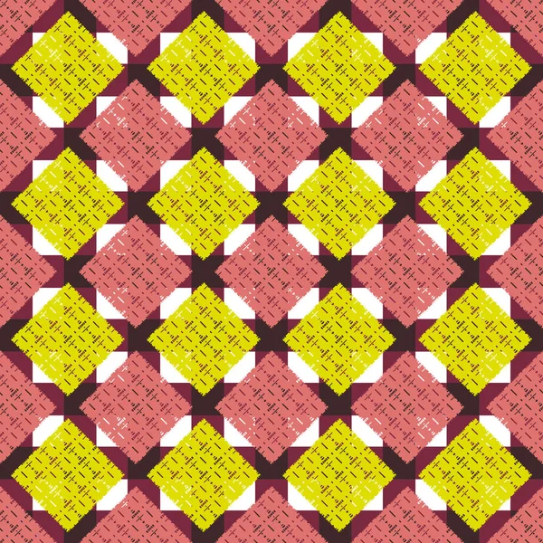 Abstrait Géométrique Coloré Motif Sans Couture Pour Arrière Plan — Image vectorielle