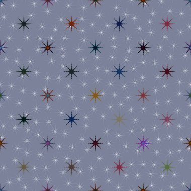 Arka plan için yıldız ile soyut geometrik renkli desen.