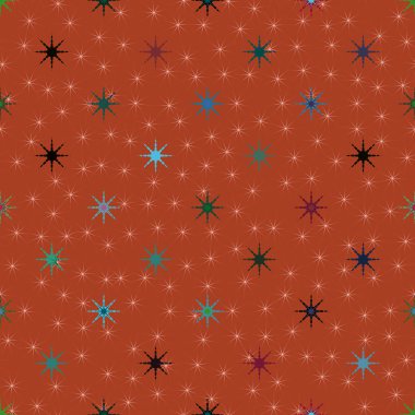 Arka plan için yıldız ile soyut geometrik renkli desen.