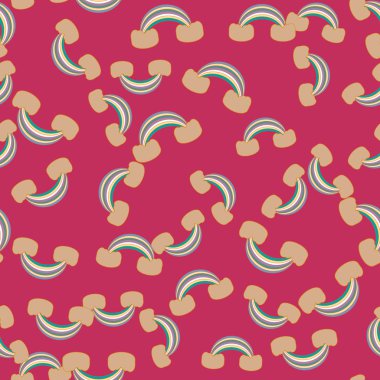 Gökkuşağı seamless modeli. Gökkuşağı Dizayn Tekstil, iç tasarım, keten, vb için. Şirin soyut çocuklar arka plan.