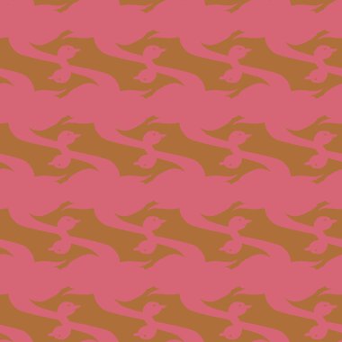 Kuğu renkli parlak seamless modeli