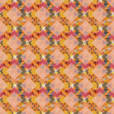 Soyut Dikişsiz renkli desen, vektör çizim