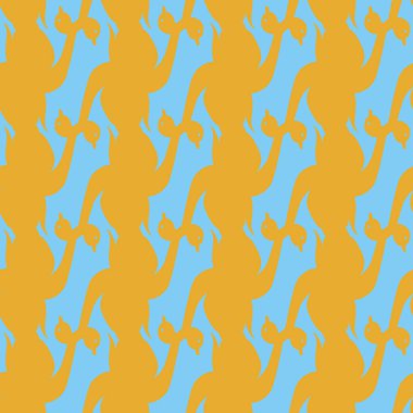 Kuğu renkli parlak seamless modeli