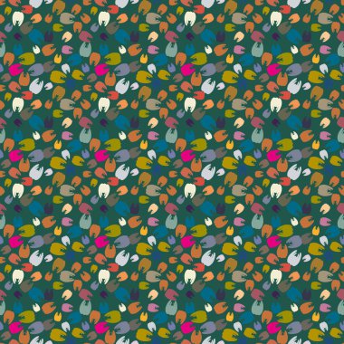 Çok renkli diş parlak Dikişsiz desen arka planı için