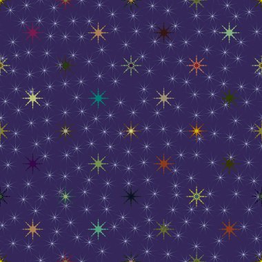 Arka plan için yıldız ile soyut geometrik renkli desen.