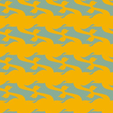 Kuğu renkli parlak seamless modeli