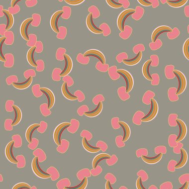 Gökkuşağı seamless modeli. Gökkuşağı Dizayn Tekstil, iç tasarım, keten, vb için. Şirin soyut çocuklar arka plan.