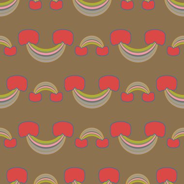 Gökkuşağı seamless modeli. Gökkuşağı Dizayn Tekstil, iç tasarım, keten, vb için. Şirin soyut çocuklar arka plan.