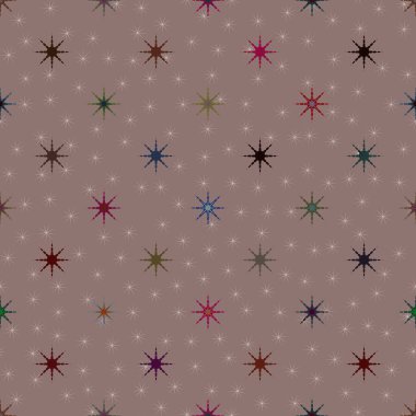 Arka plan için yıldız ile soyut geometrik renkli desen.