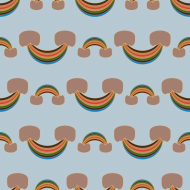 Gökkuşağı seamless modeli. Gökkuşağı Dizayn Tekstil, iç tasarım, keten, vb için. Şirin soyut çocuklar arka plan.