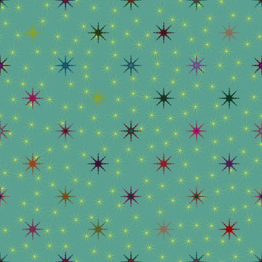 Arka plan için yıldız ile soyut geometrik renkli desen.