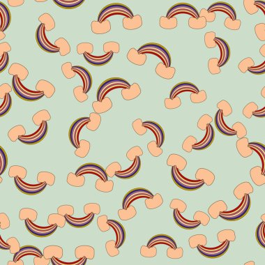 Gökkuşağı seamless modeli. Gökkuşağı Dizayn Tekstil, iç tasarım, keten, vb için. Şirin soyut çocuklar arka plan.